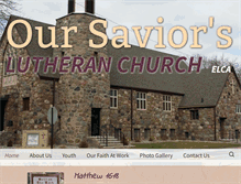 Tablet Screenshot of oursaviorsbarnesville.org